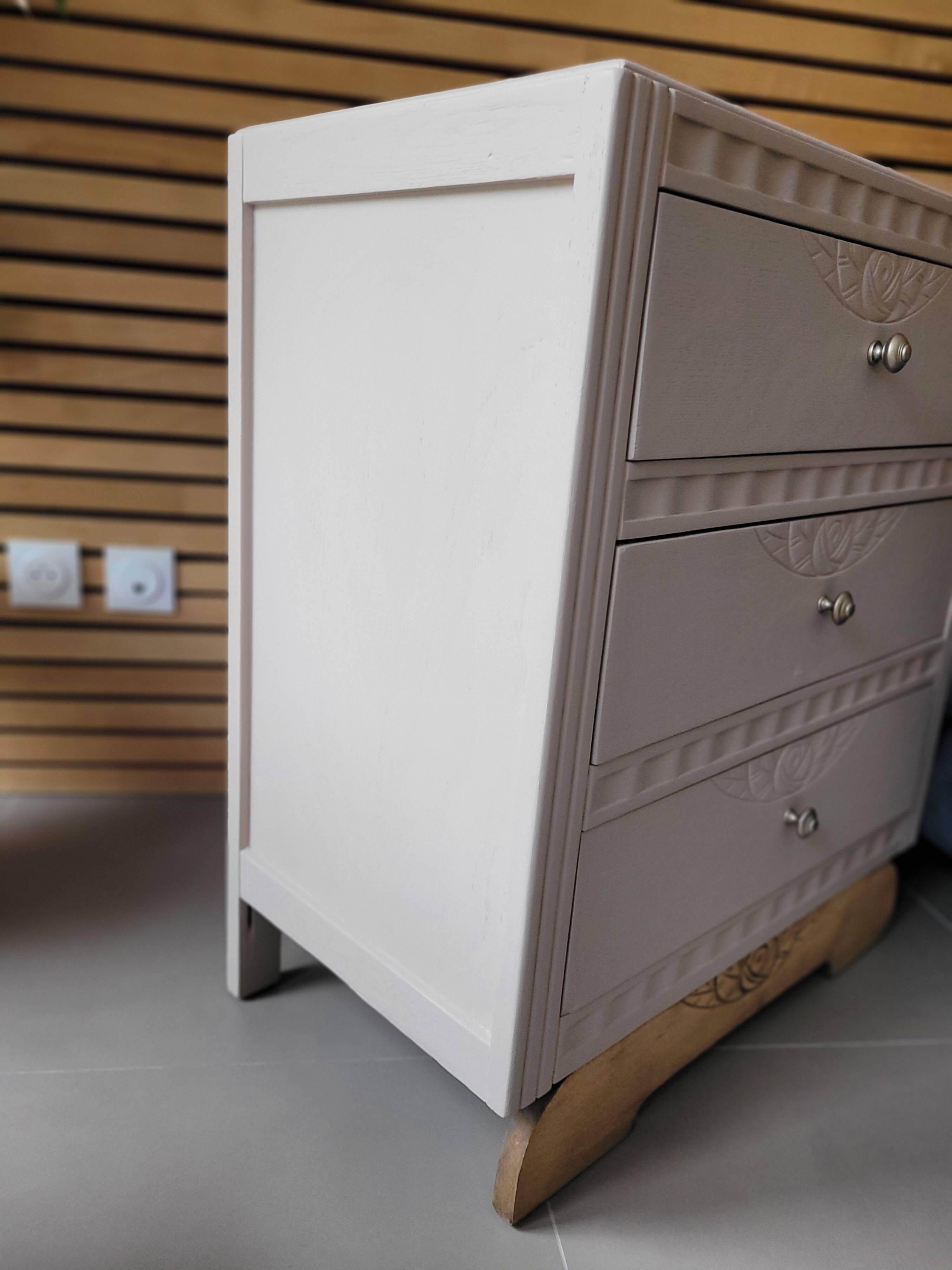 Commode art déco vintage
