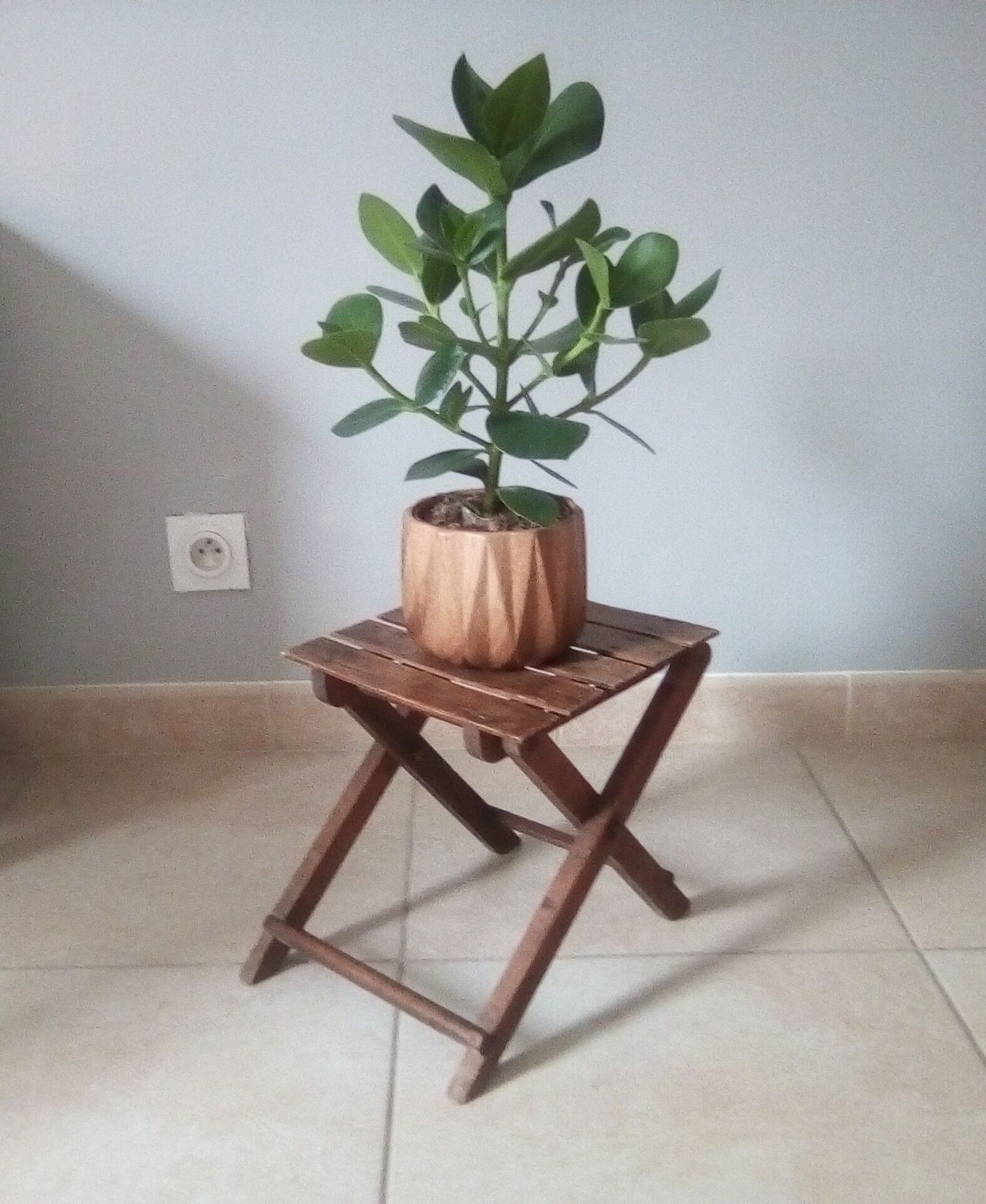 Vintage folding stool