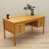 Ash desk, Danish design, 1970s, manufacturer: Domino Møbler