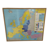 Wall school map European Union 2004