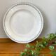 Antique serving platter in Sarreguemines earthenware.