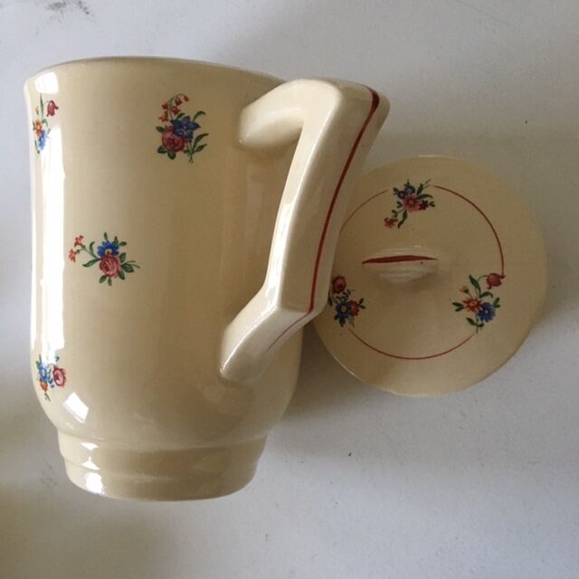 Coffee service 30s "the mill of wolves orchies" béarn