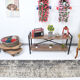 2x8 Floral Short Turkish Runner Rug