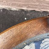 Office armchair gondola art deco mahogany 1930