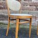 Paire de chaises bois courbé vintage