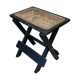 Folding stool in vintage canning