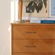 Commode vintage pieds compas