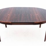 Round table with four chairs from the 1960s, Denmark.