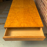 Elm burl coffee table