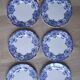 6 flat plates Dordrecht BFK 1920