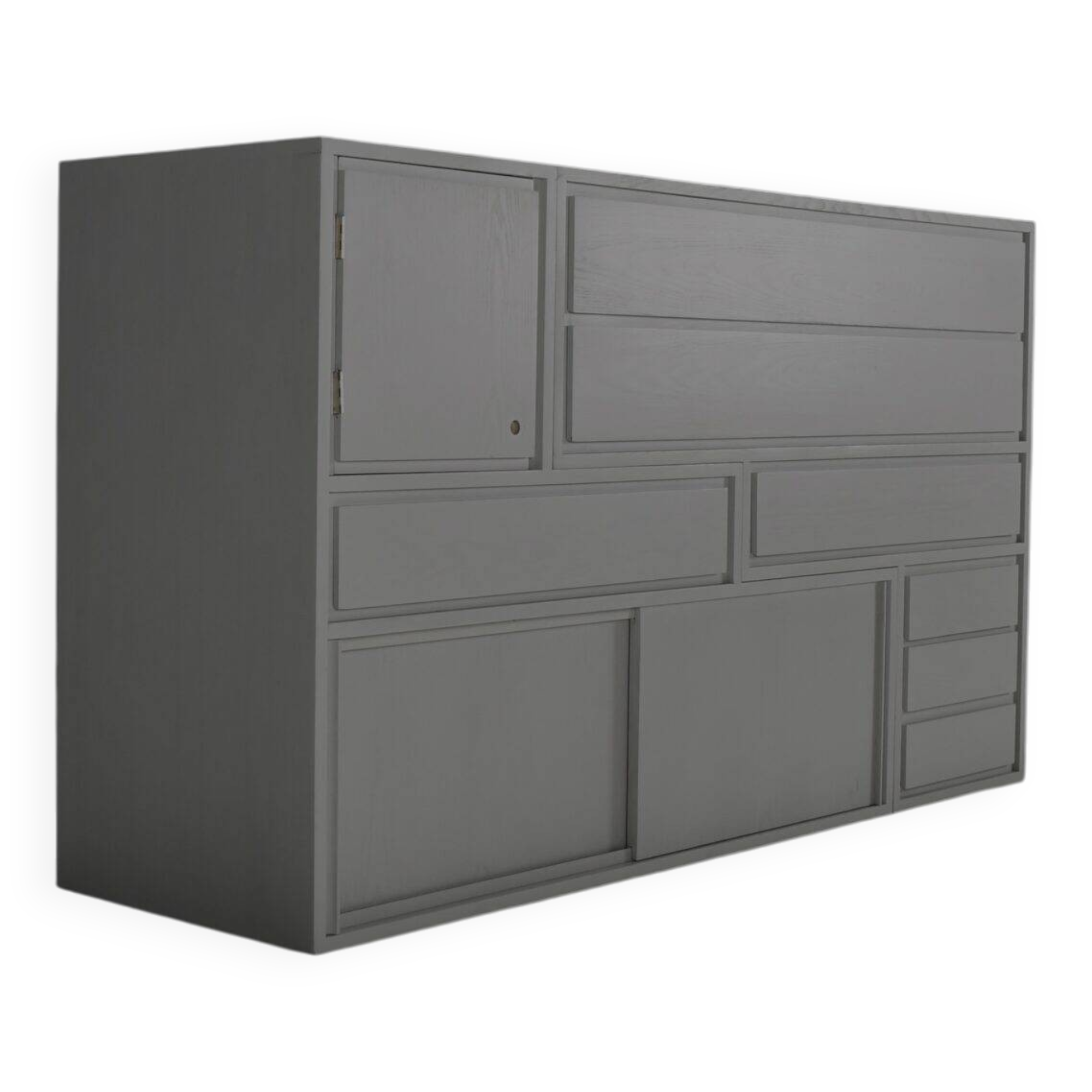 Rare 'Kaidan' cabinet by Kazuhide Takahama for Gavina, Italy 1960s