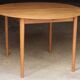Succession LACOSTE: extendable table 311 by Borge Mogensen, 1950s/60s.