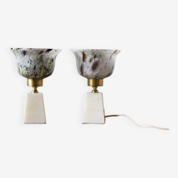 Lampes de table françaises, lot de 2