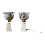 French table lamps, set of 2