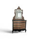 Dresser with mirror