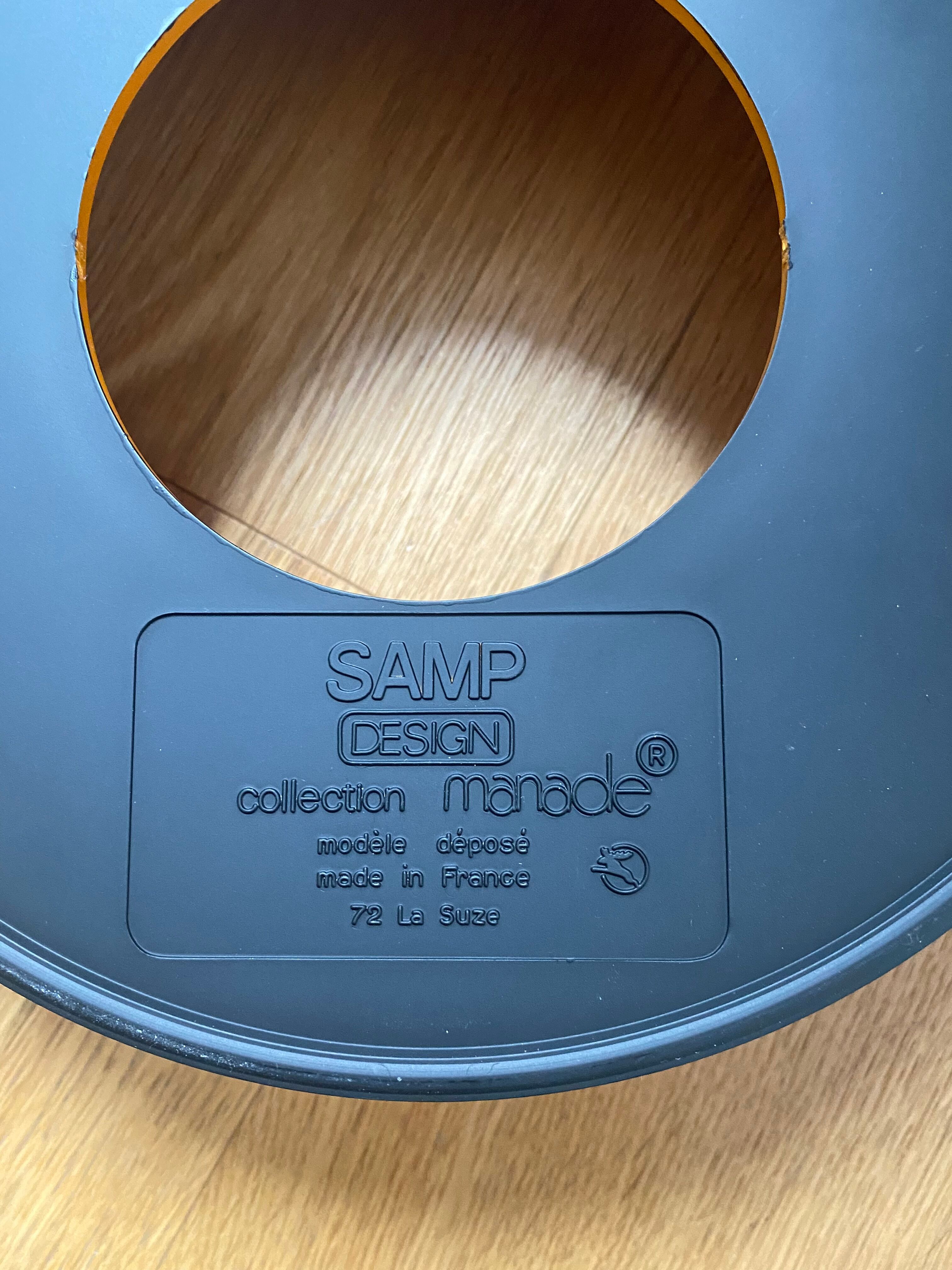 Ashtray manade samp design Jean-René Talopp orange