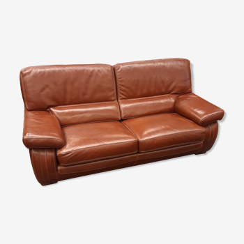 Canapé vintage en cuir