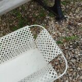 Antique vintage wrought iron planter