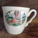 Cafetière et tasses de Sarreguemines modèle Obernai