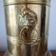 Vintage brass umbrella stand
