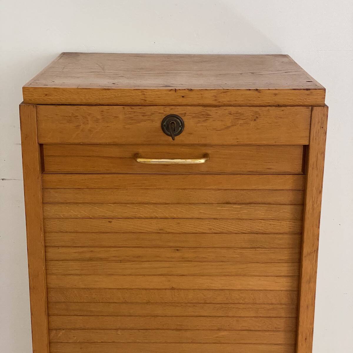 Notary desk with curtain from the 1960s