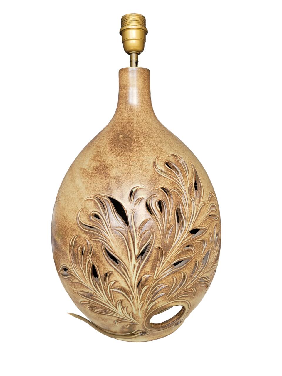 Vallauris lamp 60s-70s signed Fonck and Mateo