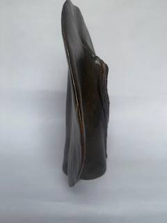 Free-form glazed ceramic vase from the 1960s