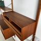 A wall unit with 4 compartments by Poul Cadovius, Denmark, 1960s.