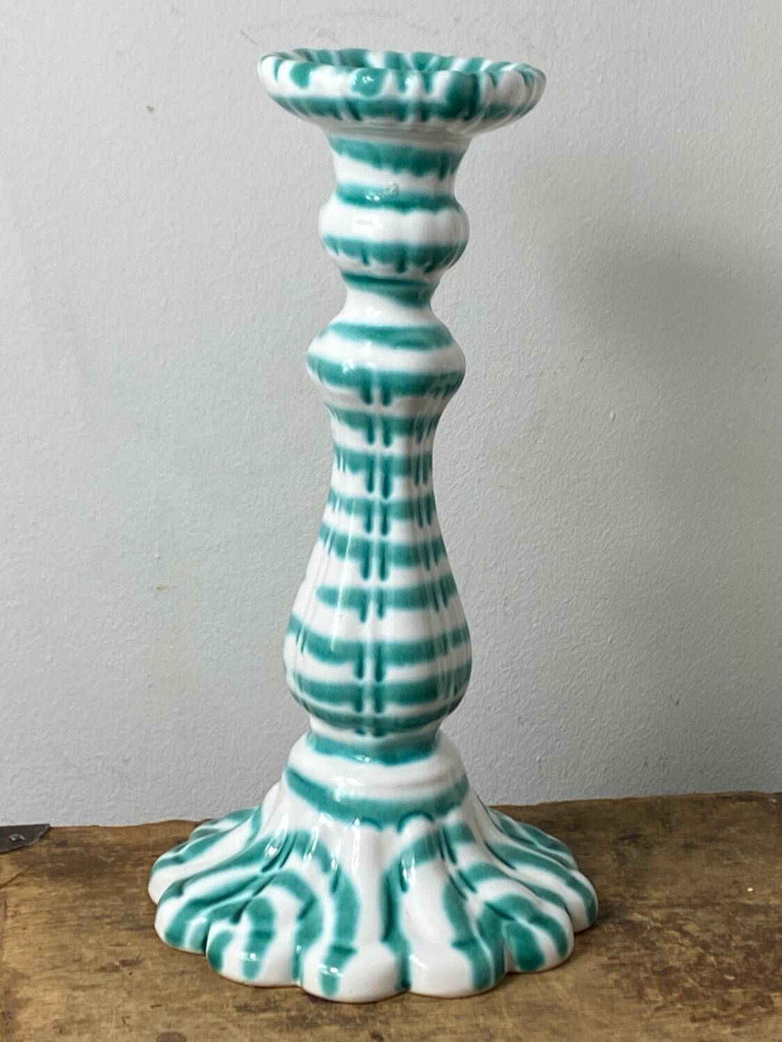 Ceramic candle holder