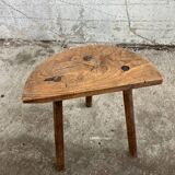 Brutalist tripod stool