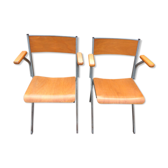 Duo of office chairs