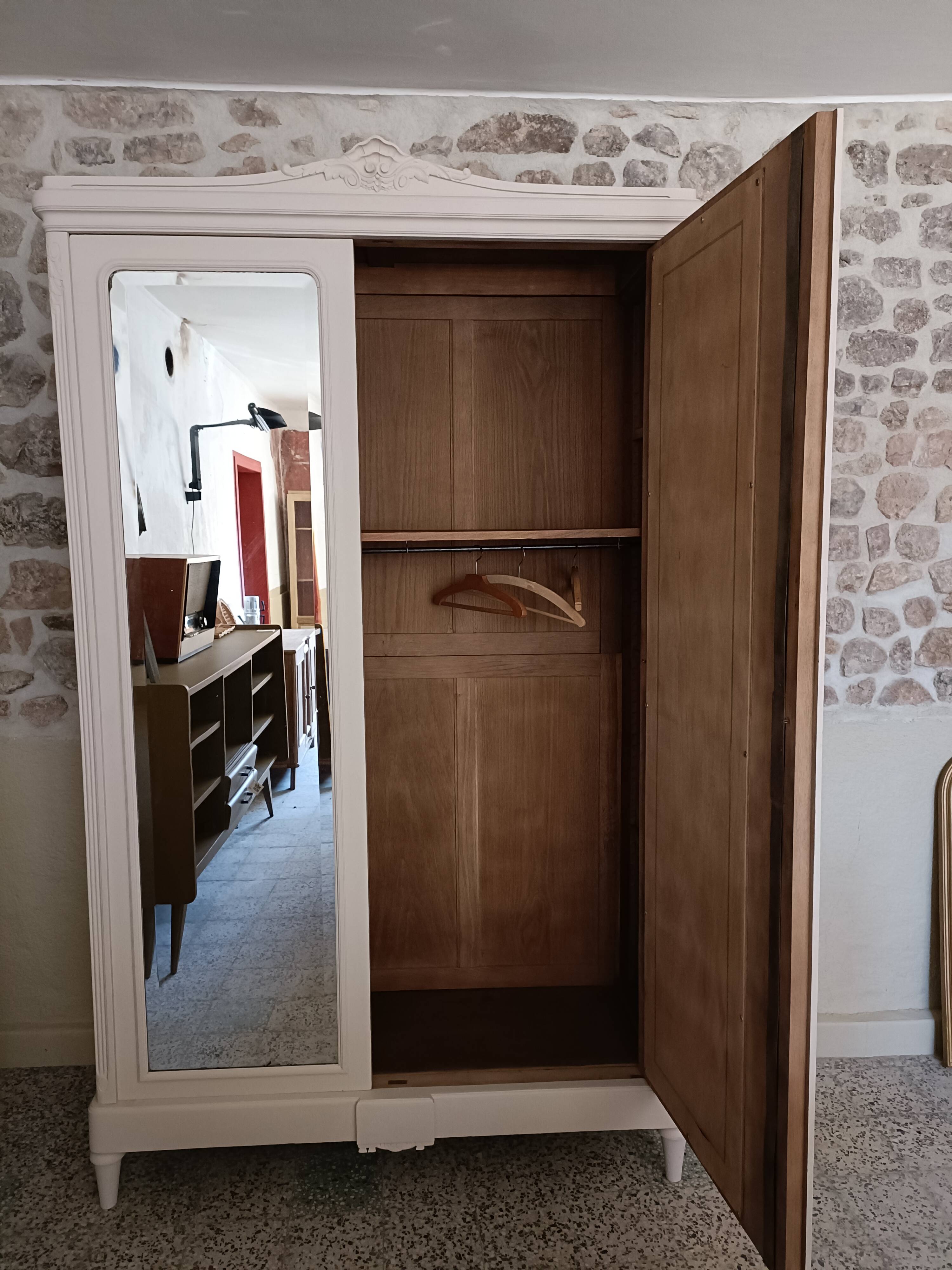 Renovated Art Deco wardrobe