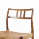 Ensemble de quatre chaises de salle à manger modèle 79 en palissandre par NO Møller pour JL Møller