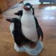 Spanish porcelain penguin family