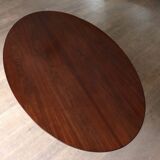 Florence Knoll large dining table in walnut, 1960s