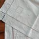 Taies oreiller brodées lin blanc grand modèle vintage (lot de 2)