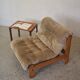 Paire de fauteuils en cuir