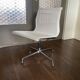 Chaise pivotante EA 107 en chrome et maille d’air par Charles & Ray Eames pour Vitra 2001