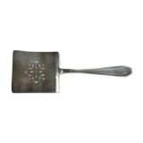 Asparagus pelle, silver metal gates