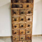 Apothecary cabinet with 20 drawers