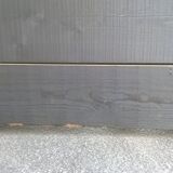 Buffet patine noirs et vert