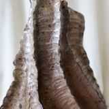 Jean Linard, the milestone, sculptural vase in stoneware, unique piece, in very good condition.