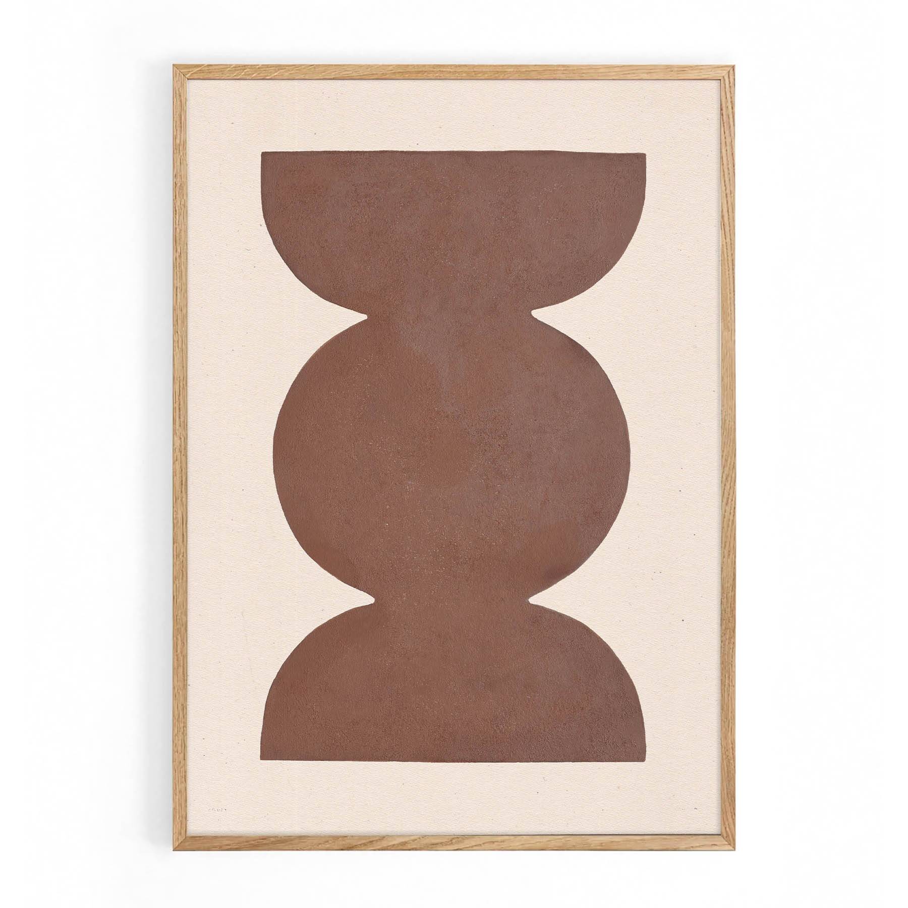 Abstract painting 50x70cm "Romy" signed Eawy