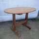 Oval table