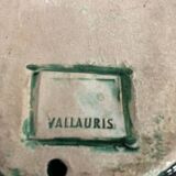 Pair of “Radis” barbotine dishes in Vallauris