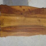 Solid walnut nesting table