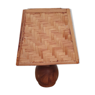 Lampe de chevet île de la Réunion 1970