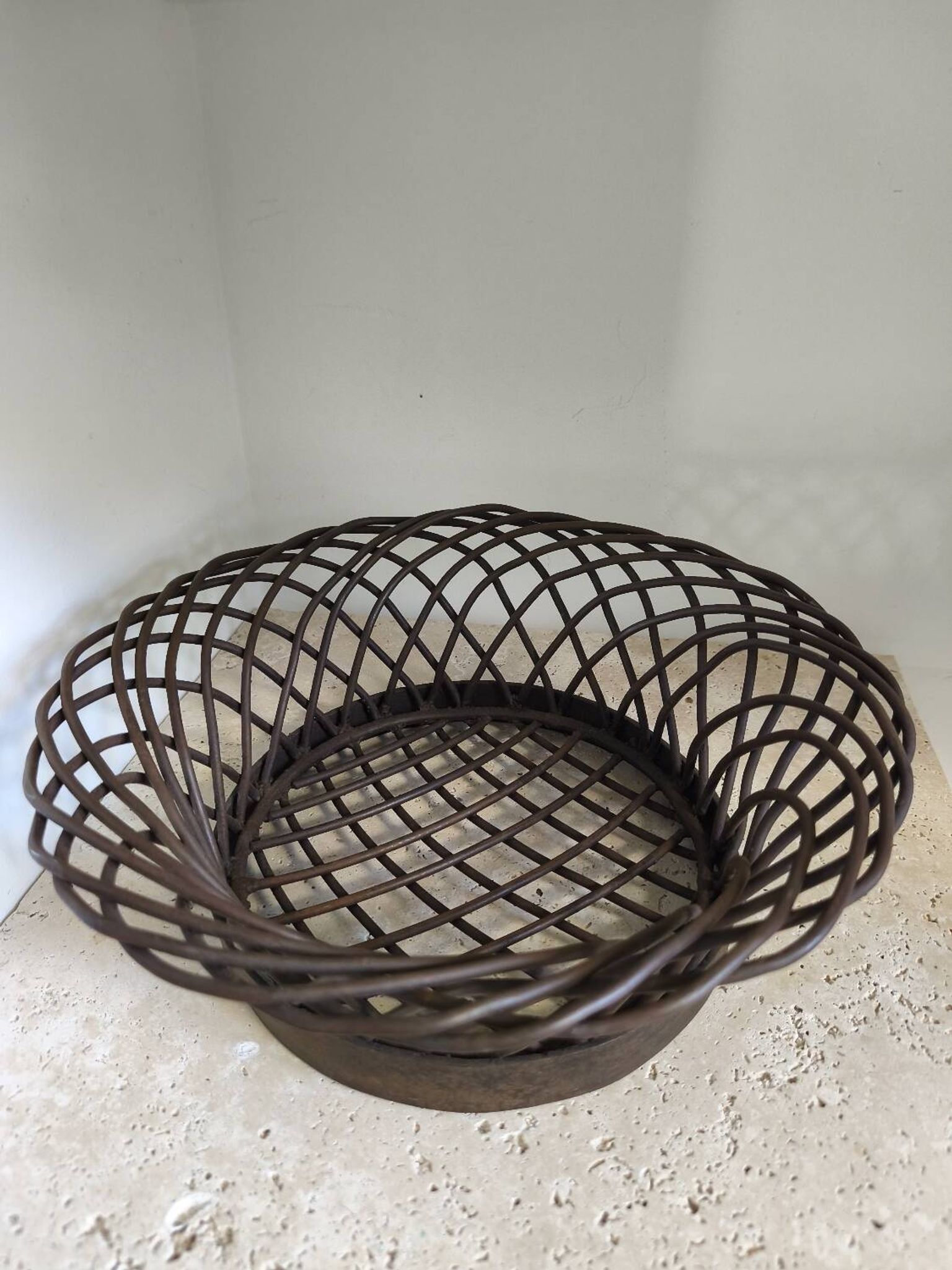 Wrought iron planter