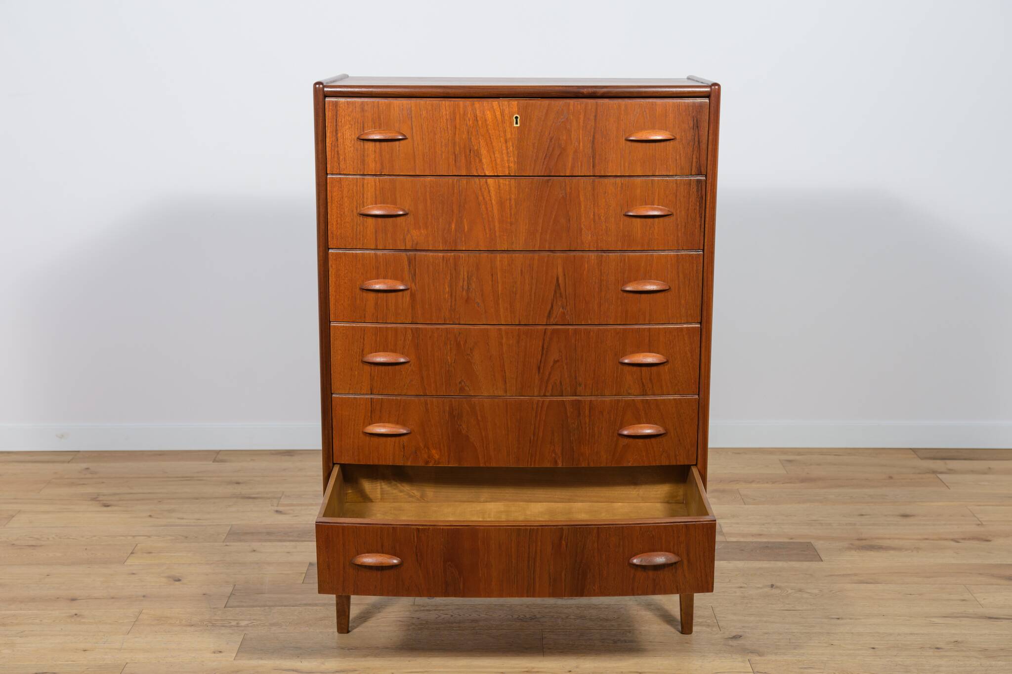 Mid-Century Teak Dresser, Denmark, 1960s