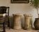 Antique Terracotta Pedestal Columns for Planters, 1950s–1960s